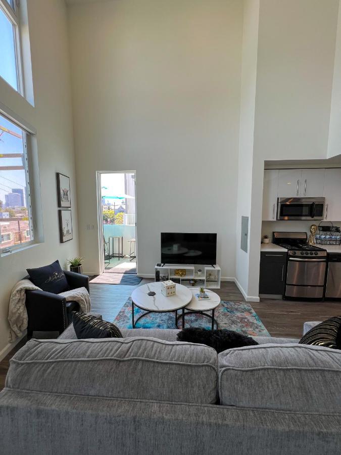 Luxury Downtown Los Angeles Penthouse Condo With Skyline Views Exterior foto