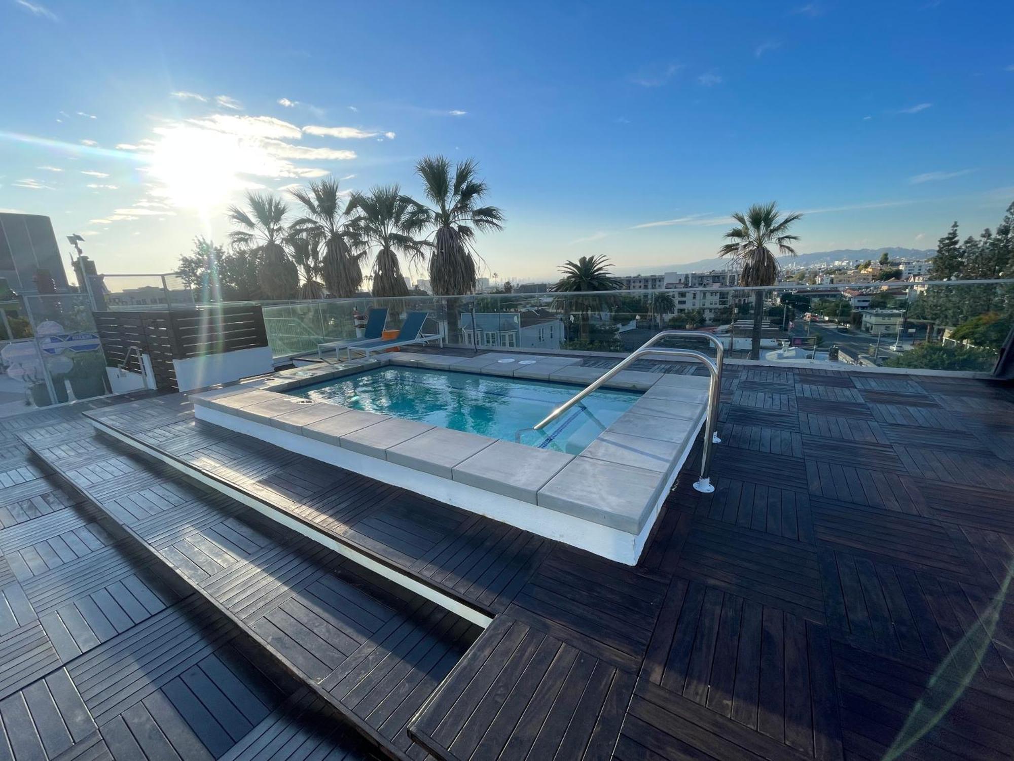 Luxury Downtown Los Angeles Penthouse Condo With Skyline Views Exterior foto